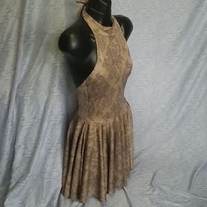 BlackMilk Chateau party dress halter pockets lace